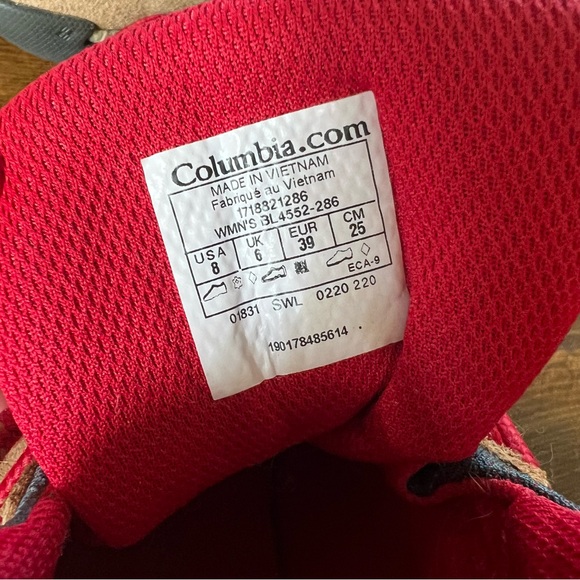 Columbia Women's Newton Ridge Plus Waterproof Amped Hiking Boot Size 8 - Picture 3 of 6